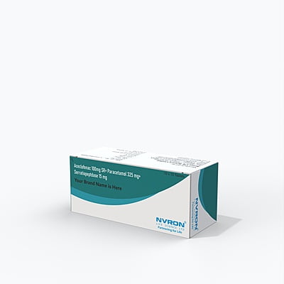 Aceclofenac 100 mg + Paracetamol 325 mg + Serratoiopeptidase 15 mg