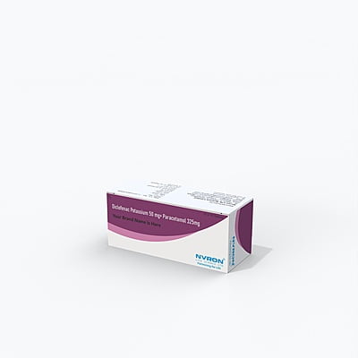 Diclofenac Potassium 50 mg + Paracetamol 325 mg
