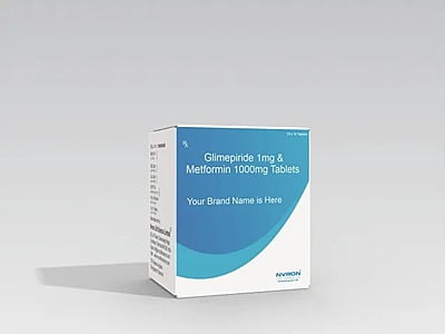 Glimepiride (1mg) + Metformin (1000mg)