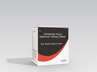 Glimepiride (2mg) + Metformin (1000mg)