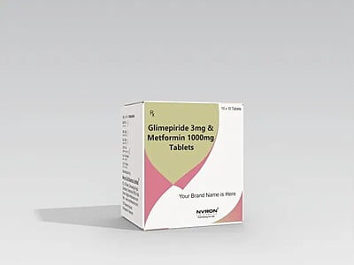 Glimepiride (3mg) + Metformin (1000mg)