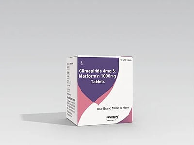 Glimepiride (4mg) + Metformin (1000mg)
