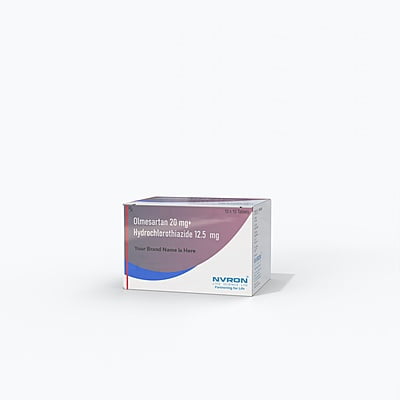 Olmesartan 20 mg Hydrochlorothiazide 12.5mg