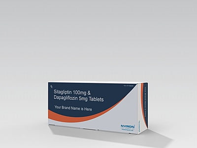 Sitagliptin (100mg) + Dapagliflozin (5mg)