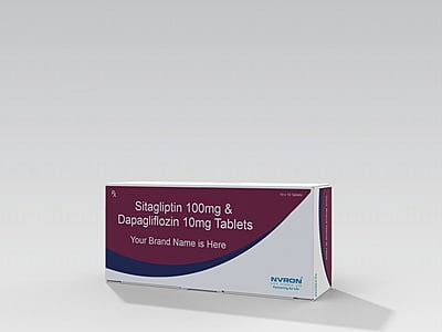 Sitagliptin (100mg) + Dapagliflozin (10mg)