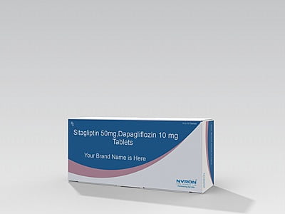 Sitagliptin (50mg) + Dapagliflozin (10 mg)