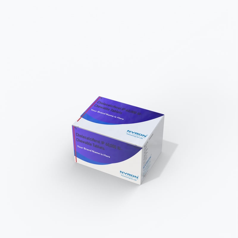 Cholecalciferol IP 60,000 IU_ Chewable Tablet Cholecalciferol IP 60,000 IU_ Chewable Tablet