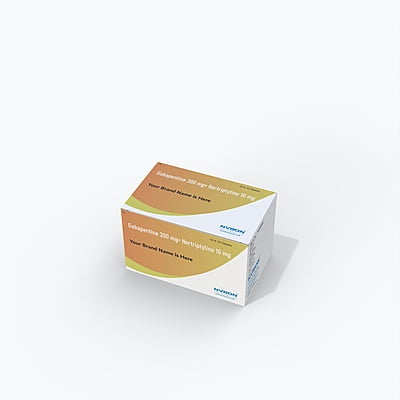 Gabapentin 400 mg + Nortriptyline 10 mg