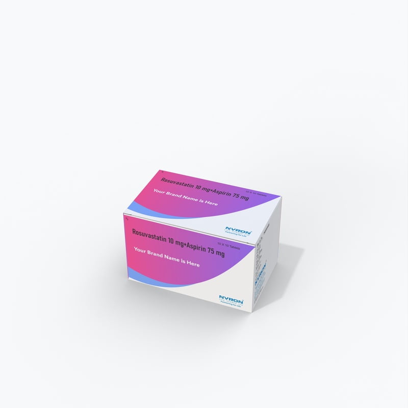 Rosuvastatin 10mg+ Aspirin 75mg Rosuvastatin 10mg+ Aspirin 75mg