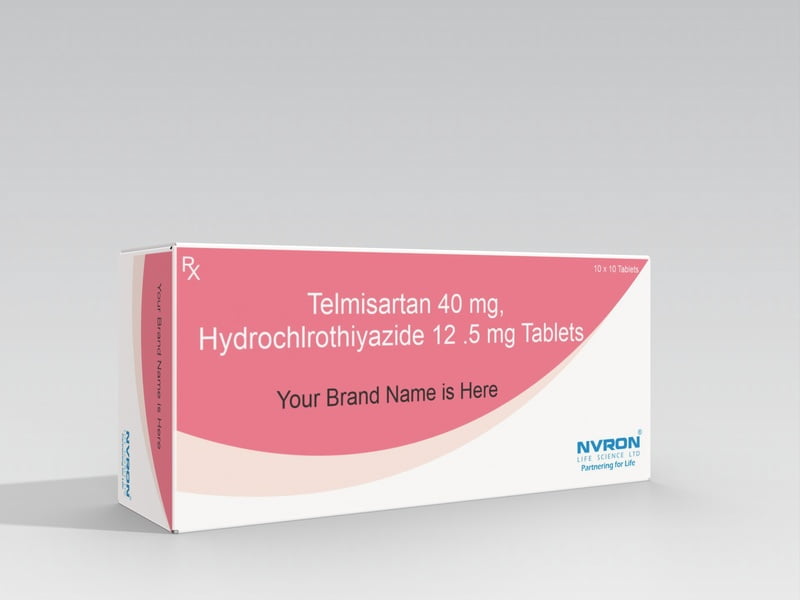 Telmisartan 40 mg + Hydrochlrothiyazide 12 .5 mg Telmisartan 40 mg + Hydrochlrothiyazide 12 .5 mg